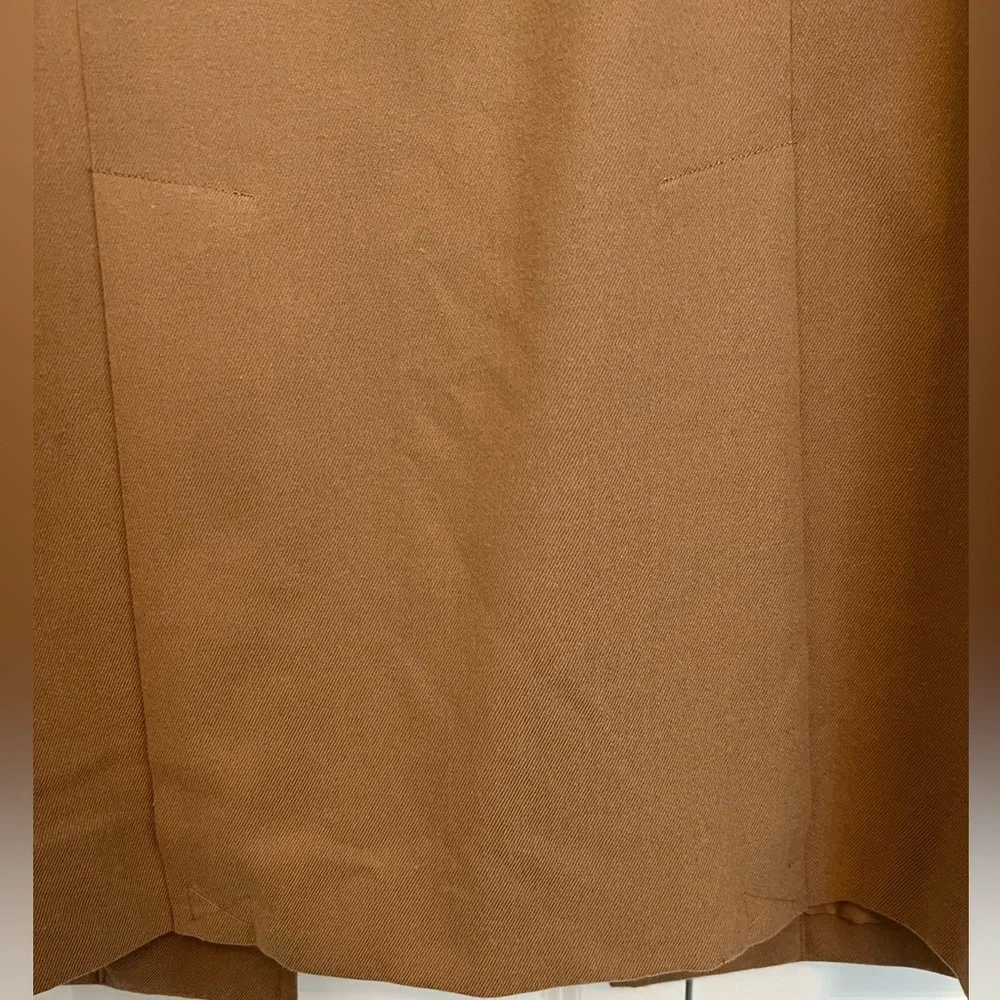 Merona Tan sleeveless long jacket